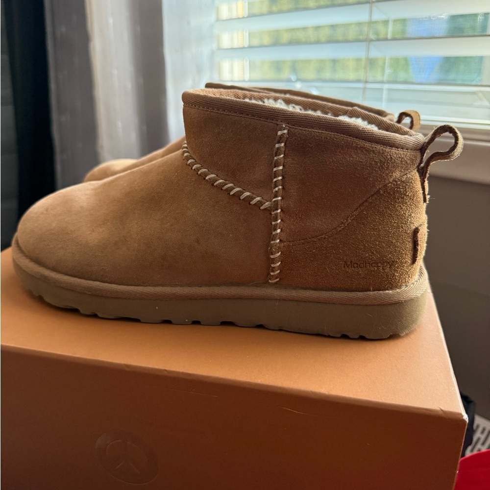 Madhappy x UGG Collab - Ultra Mini Chestnut Uggs